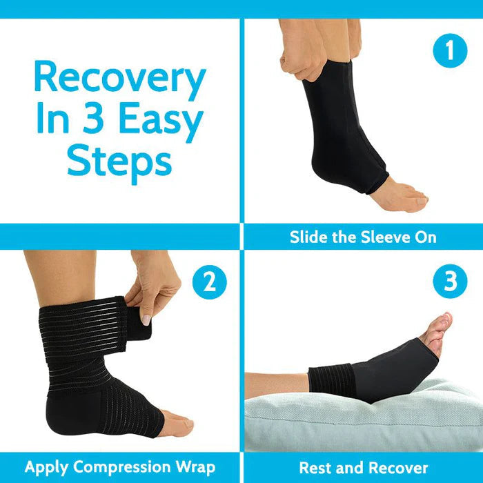 Hot and Cold Ankle Sleeve SupplyingSeniors.com
