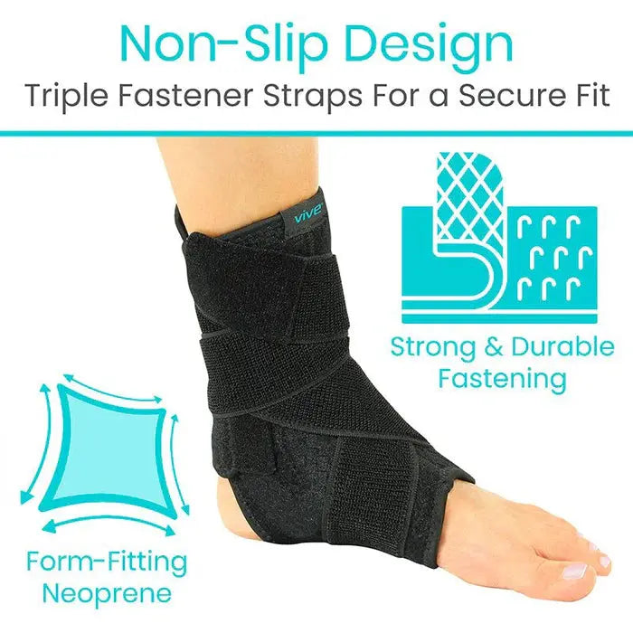 Adjustable Ankle Brace - Compression Support Relief SupplyingSeniors.com SupplyingSeniors.com