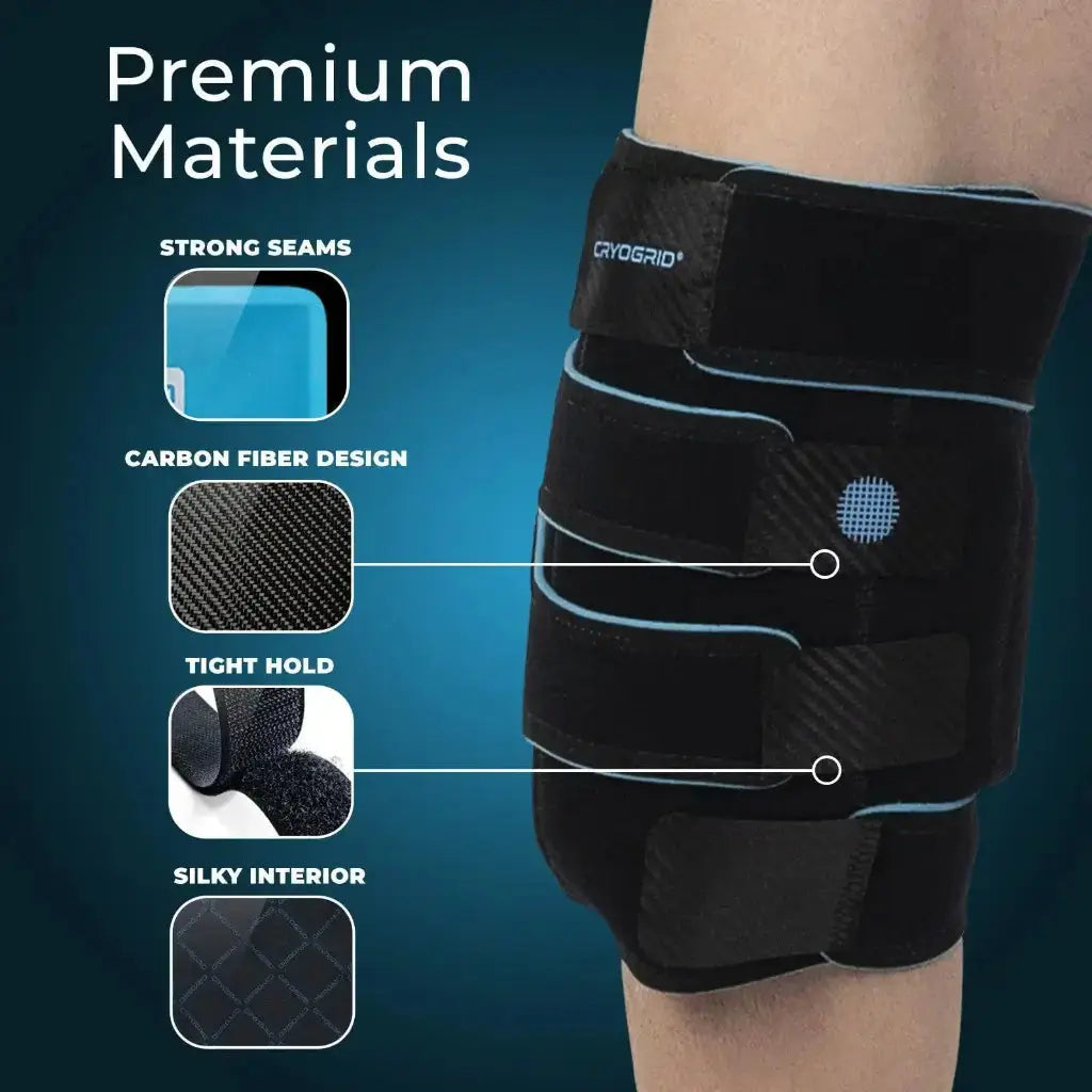 Knee Ice Wrap Cryogrid Supplying Seniors