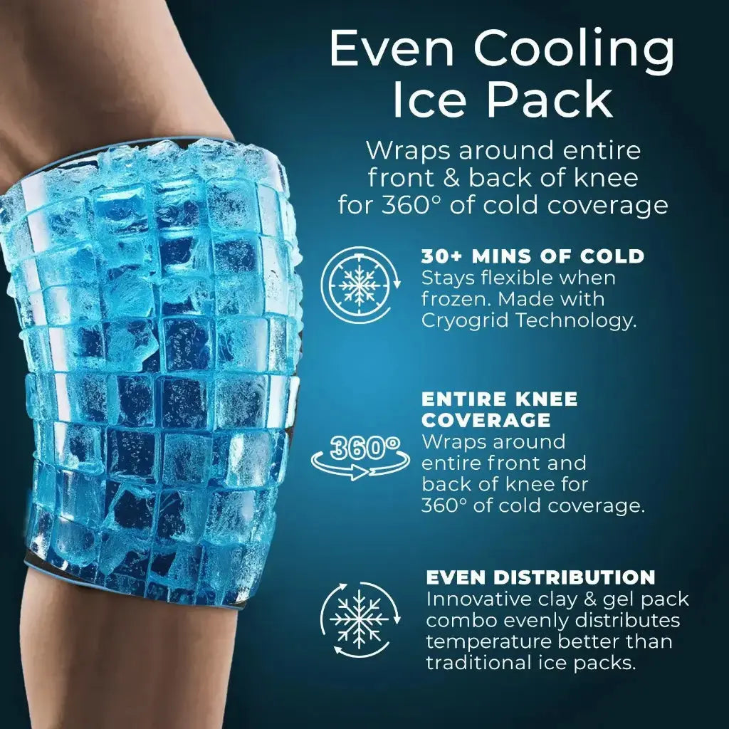 Knee Ice Wrap Cryogrid Supplying Seniors
