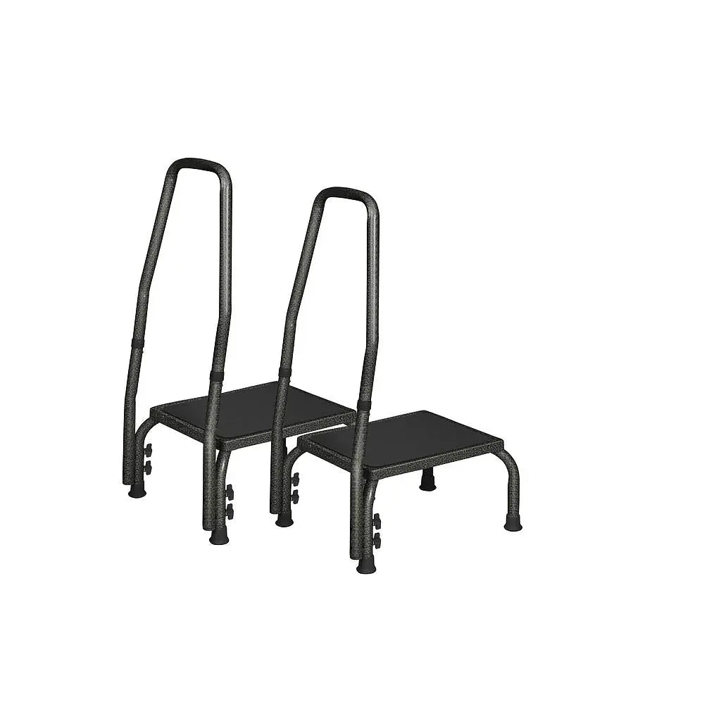 Step Stool with Handrail (2 Pack) SupplyingSeniors.com
