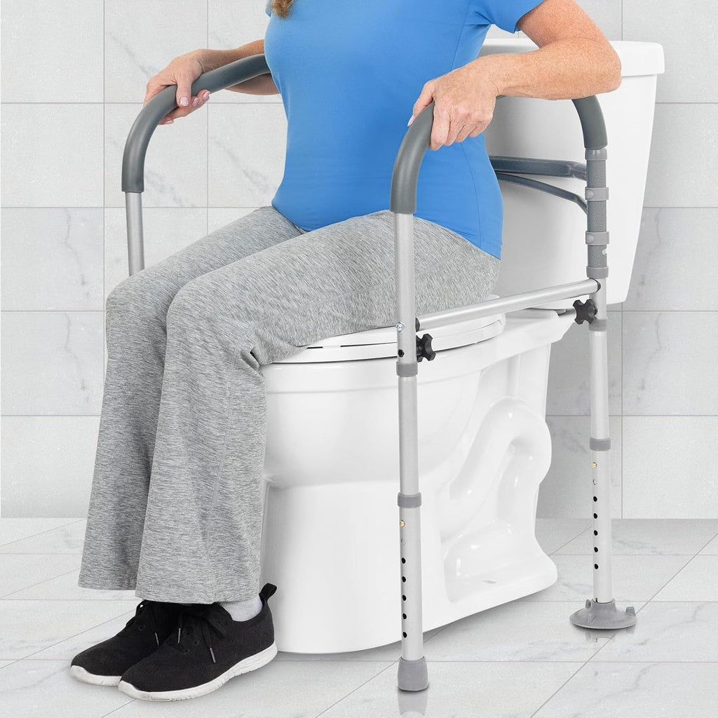 Toilet Safety Frame With Handles SupplyingSeniors.com