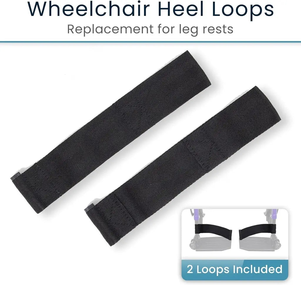 Wheelchair Leg Rest Heel Loop – Secure Foot Positioning & Stability SupplyingSeniors.com