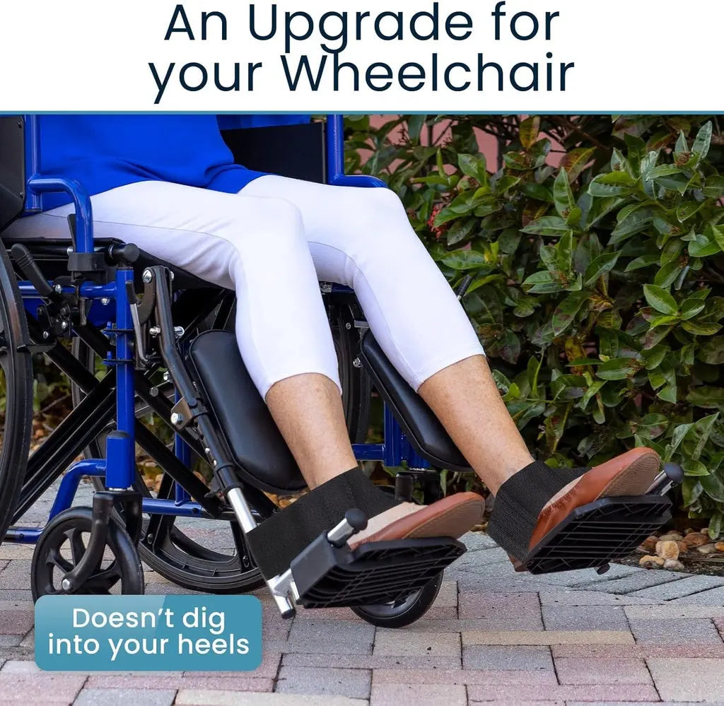 Wheelchair Leg Rest Heel Loop – Secure Foot Positioning & Stability SupplyingSeniors.com