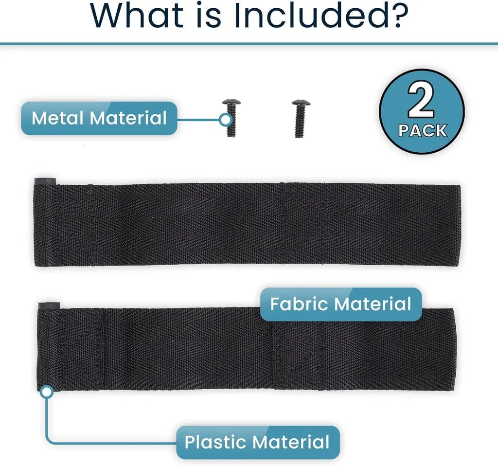 Wheelchair Leg Rest Heel Loop – Secure Foot Positioning & Stability SupplyingSeniors.com
