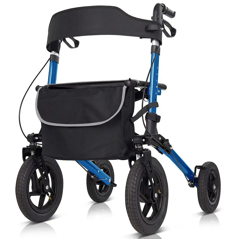 Sunstride All Terrain Rollator Walker – Large Wheels for Outdoor Mobility SupplyingSeniors.com