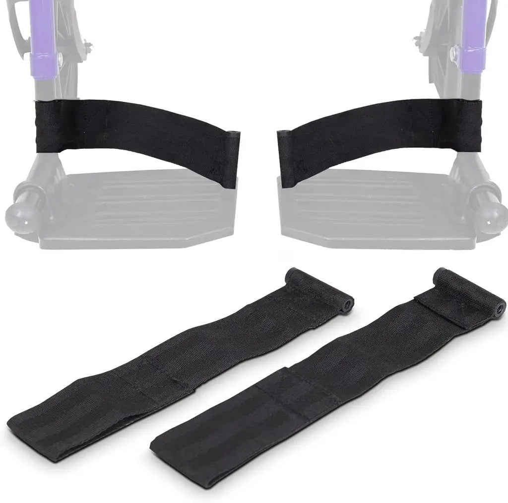 Wheelchair Leg Rest Heel Loop – Secure Foot Positioning & Stability SupplyingSeniors.com