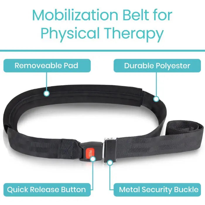 Physical Therapy Mobilization Belt Manual Traction 8ft 250lb SupplyingSeniors.com