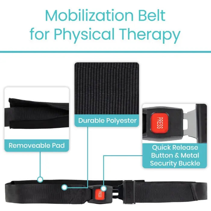 Physical Therapy Mobilization Belt Manual Traction 8ft 250lb SupplyingSeniors.com