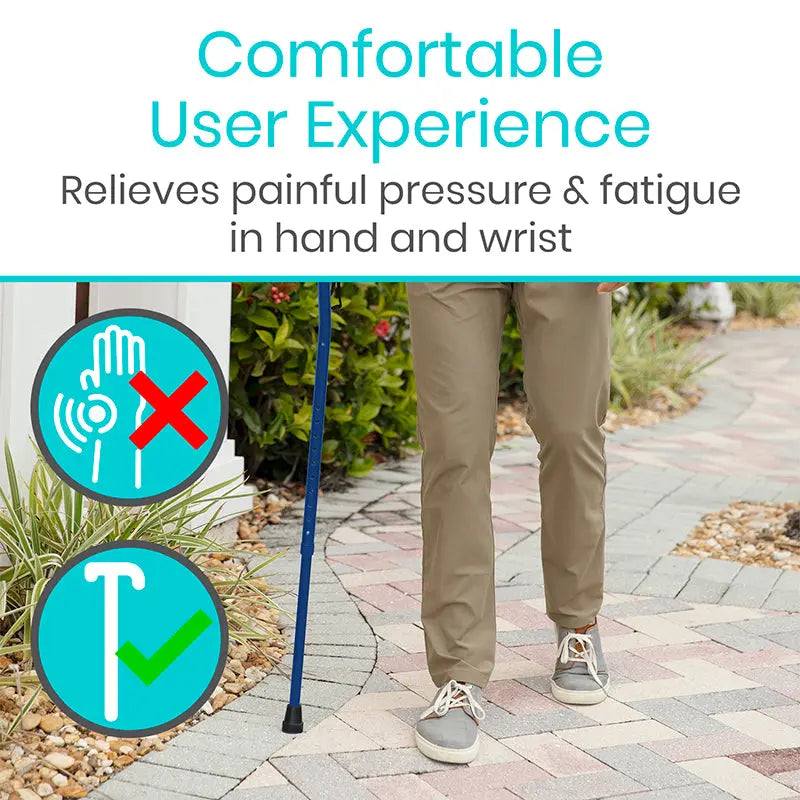 Offset Bariatric Cane SupplyingSeniors.com