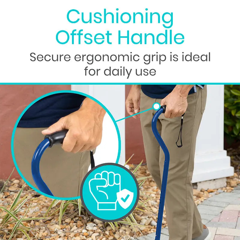 Offset Bariatric Cane SupplyingSeniors.com