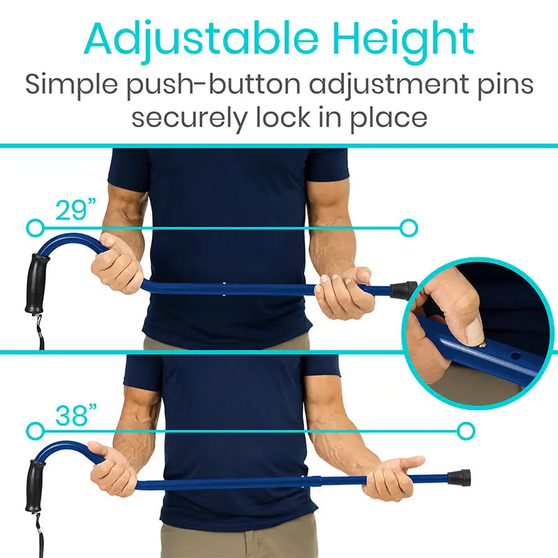 Offset Bariatric Cane SupplyingSeniors.com