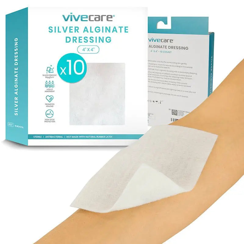 Silver Alginate Dressing (Sterile) Vive Care SupplyingSeniors.com