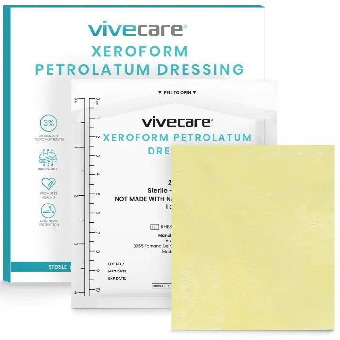Xeroform Petrolatum Dressing (Sterile) Vive Care SupplyingSeniors.com