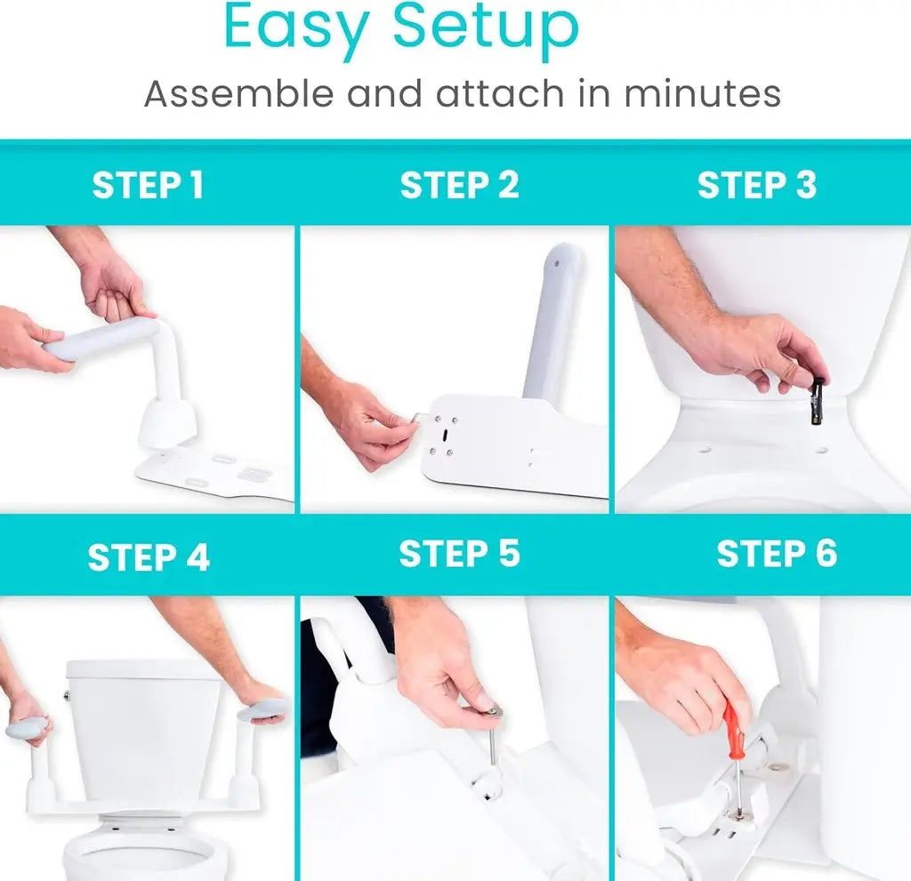 Rise Up Toilet Rail SupplyingSeniors.com