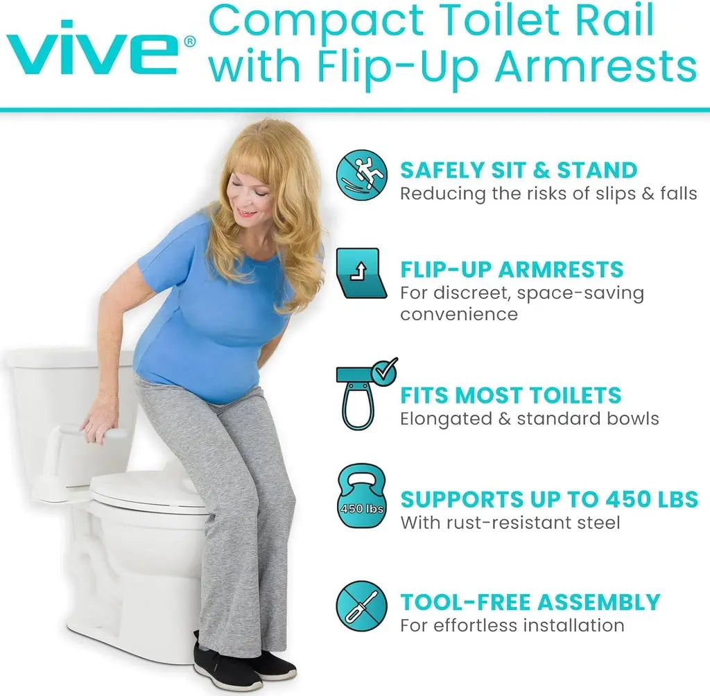 Rise Up Toilet Rail SupplyingSeniors.com