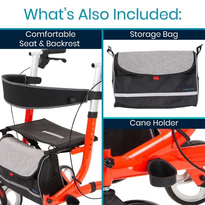 Everglide Rollator (Model S) SupplyingSeniors.com
