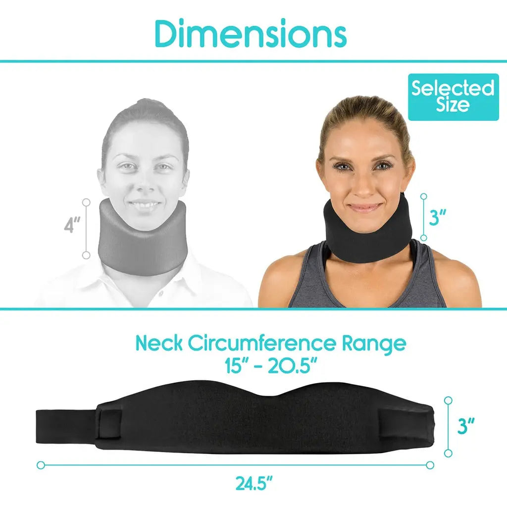 Cervical Collar - Neck Brace Thin 3' Supplying Seniors
