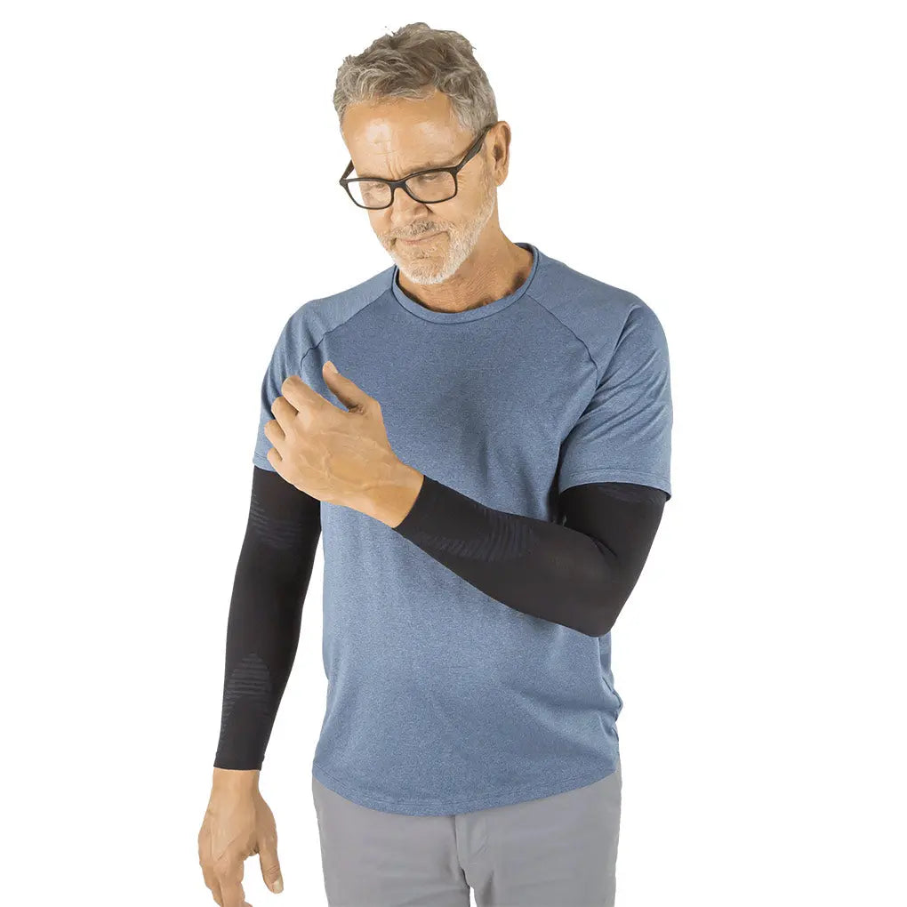 Arm Compression Sleeve Black SupplyingSeniors.com