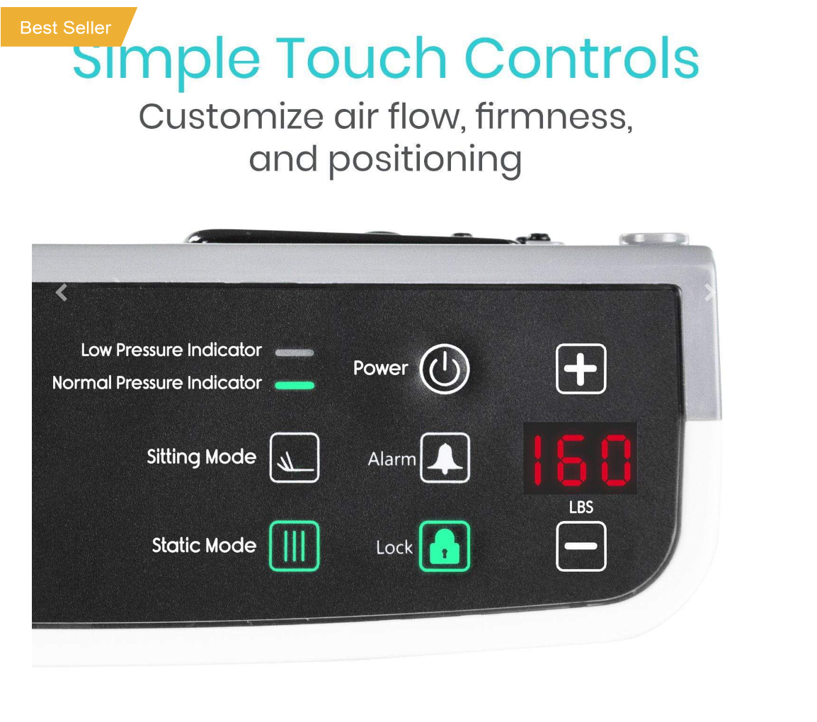 Low Air Loss Alternating Pressure Mattress 8 SupplyingSeniors.com