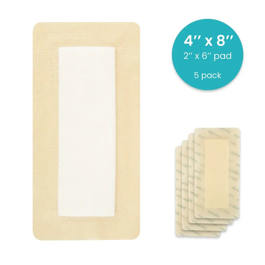 Silicone Foam Dressing Vive Care SupplyingSeniors.com
