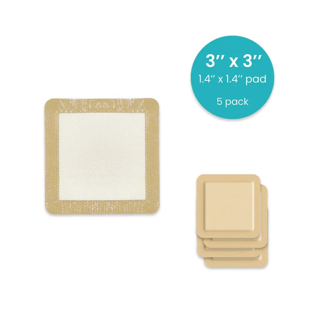 Silicone Foam Dressing Vive Care SupplyingSeniors.com