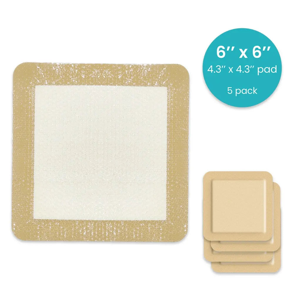 Silicone Foam Dressing Vive Care SupplyingSeniors.com