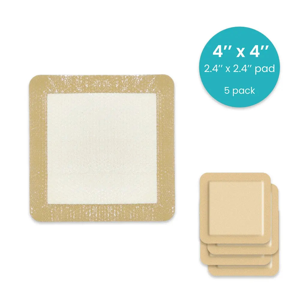 Silicone Foam Dressing Vive Care SupplyingSeniors.com