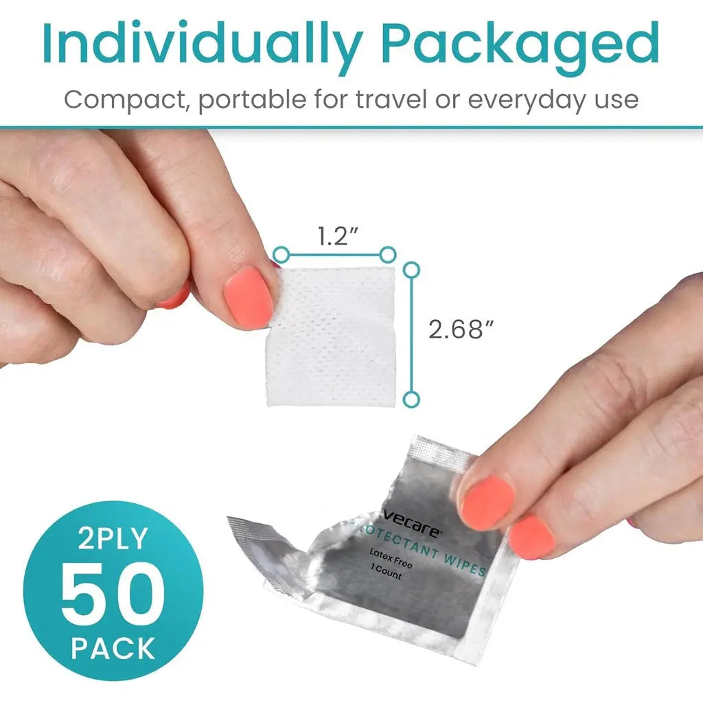 Skin Protectant Wipes Vive Care SupplyingSeniors.com