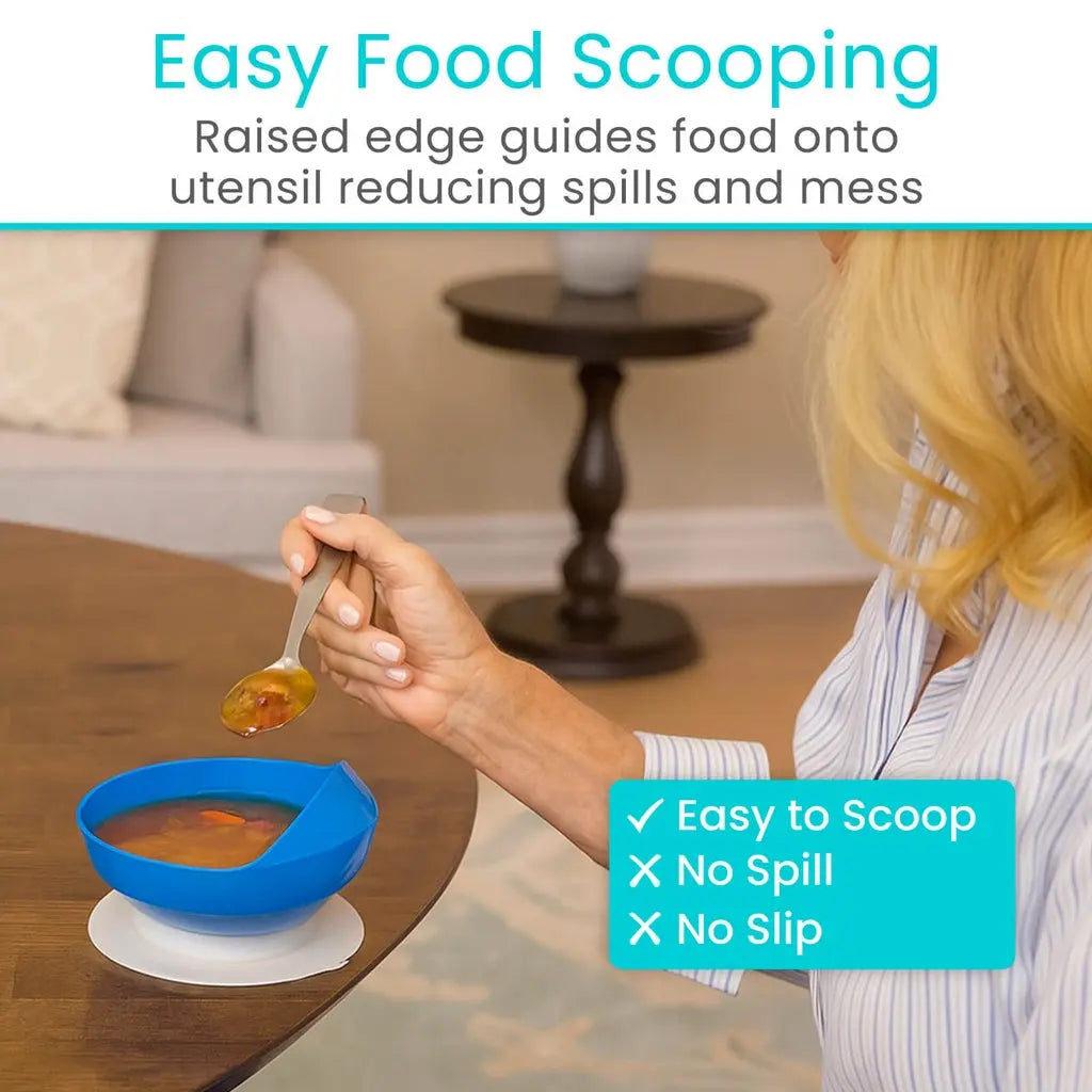 Spill Proof Scoop Bowl Supplying Seniors