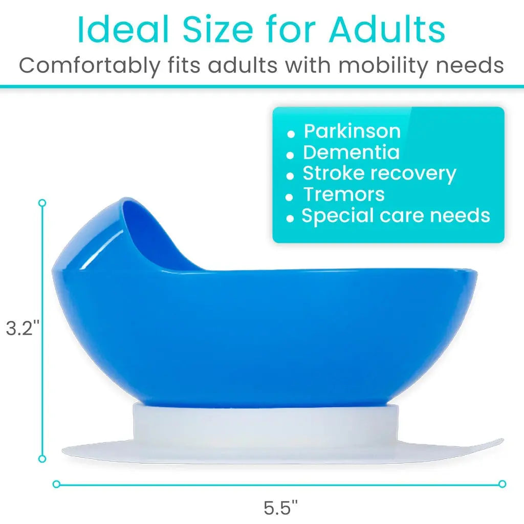 Spill Proof Scoop Bowl Supplying Seniors