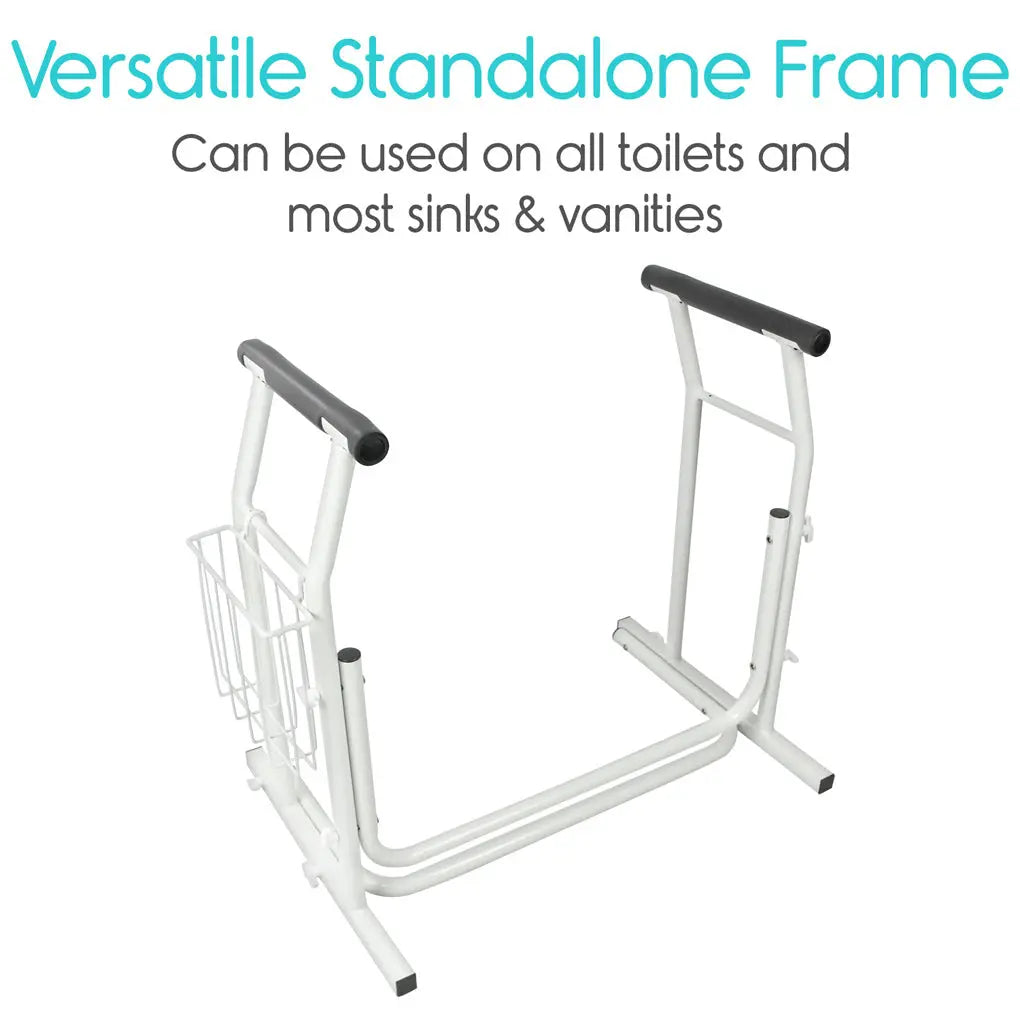 Stand Alone Toilet Rail SupplyingSeniors.com