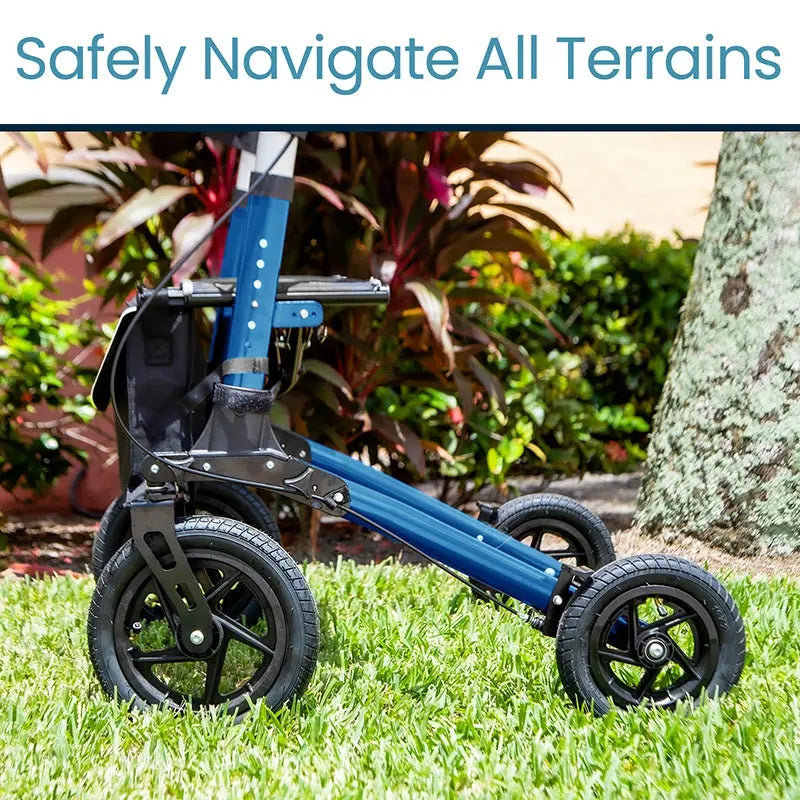 Sunstride All Terrain Rollator Walker – Large Wheels for Outdoor Mobility SupplyingSeniors.com