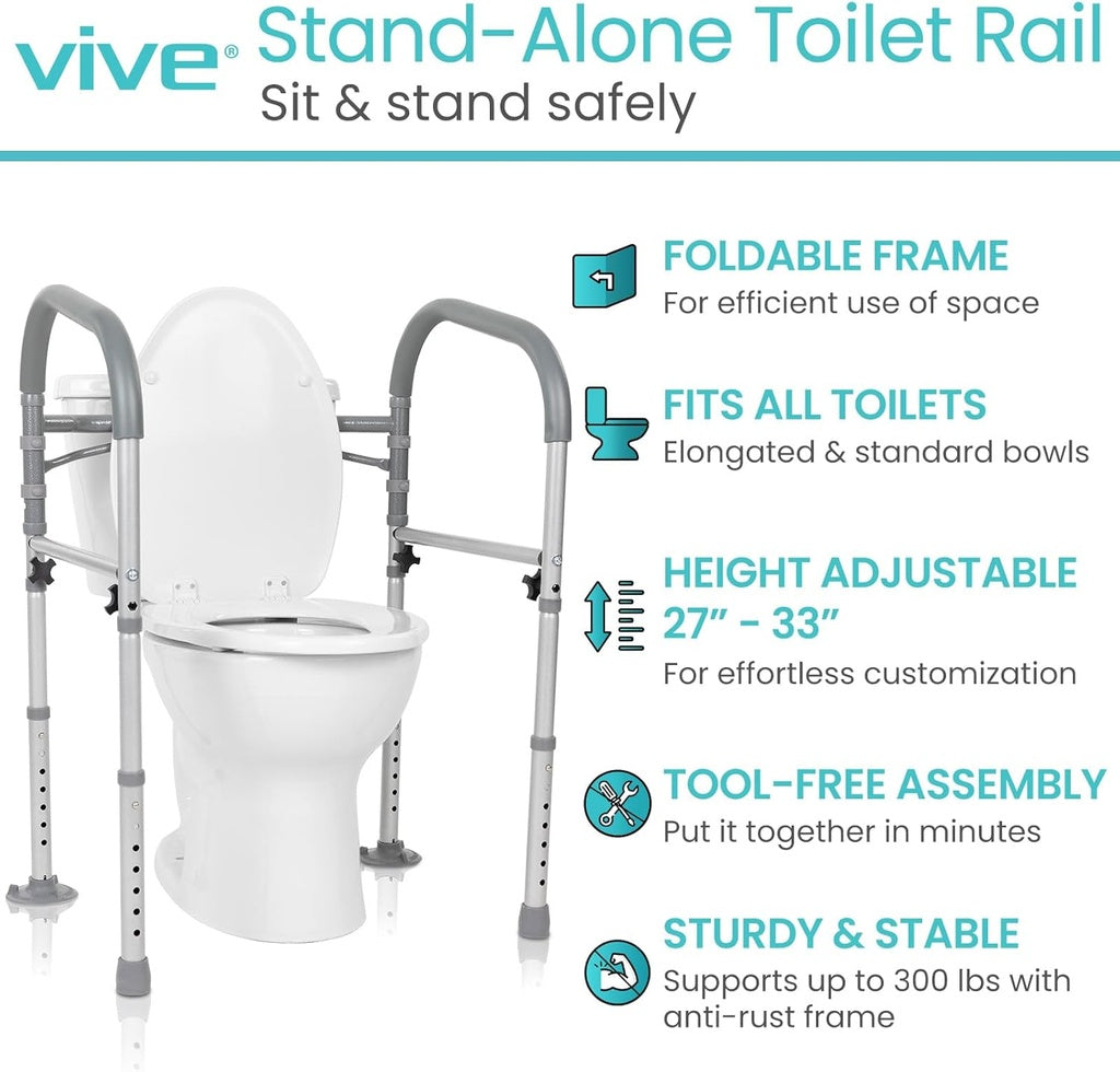 Toilet Safety Frame With Handles SupplyingSeniors.com