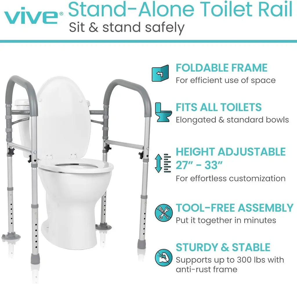 Toilet Safety Frame With Handles SupplyingSeniors.com
