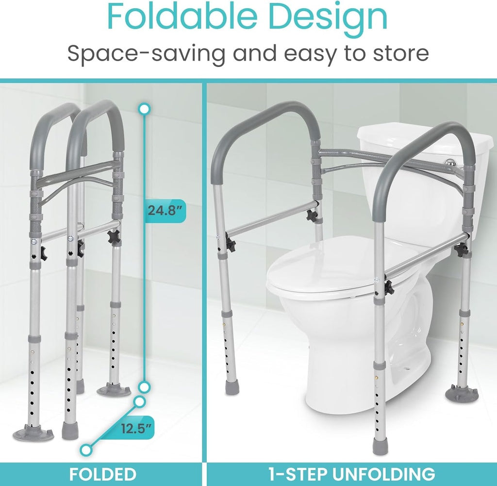 Toilet Safety Frame With Handles SupplyingSeniors.com