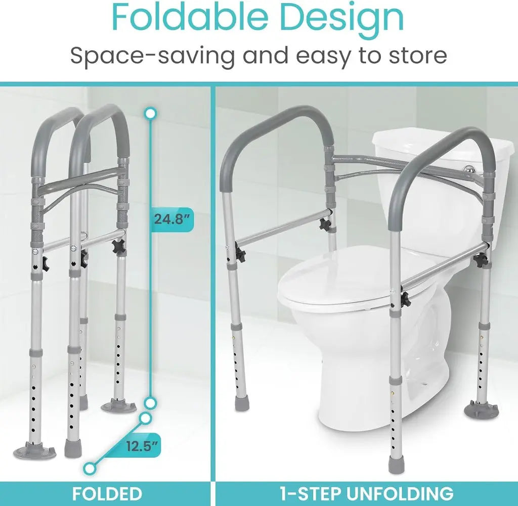 Toilet Safety Frame With Handles SupplyingSeniors.com