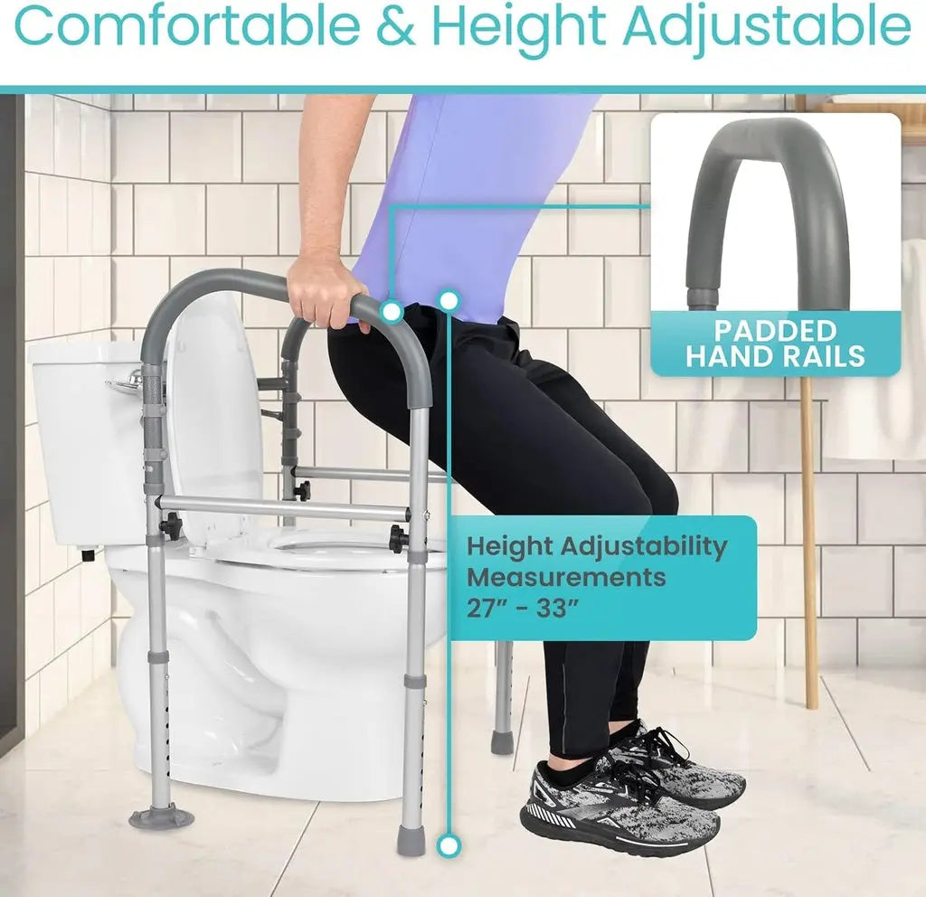 Toilet Safety Frame With Handles SupplyingSeniors.com