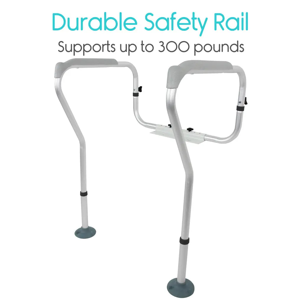 Toilet Safety Rail (2 Pack) SupplyingSeniors.com