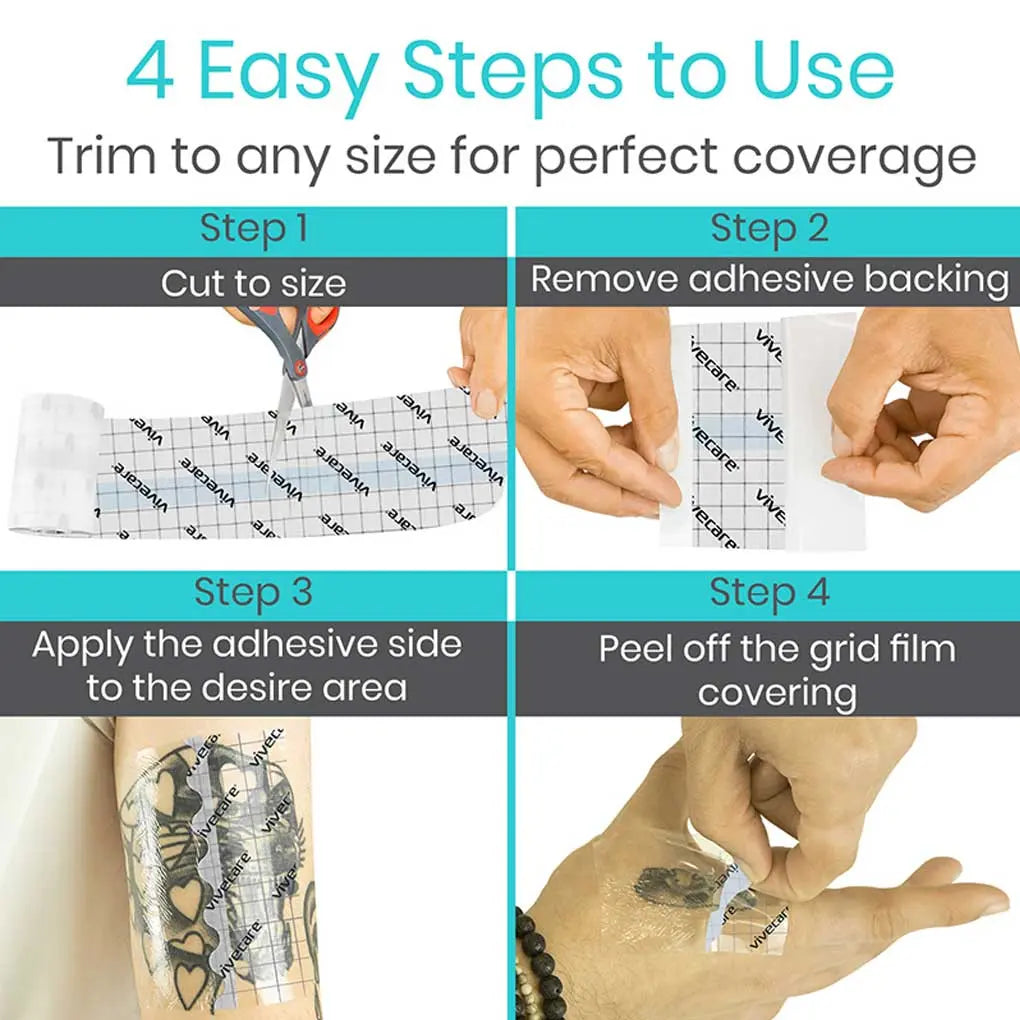 Transparent Adhesive Bandages Vive Care SupplyingSeniors.com
