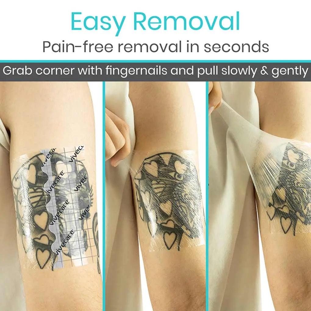 Transparent Adhesive Bandages Vive Care SupplyingSeniors.com