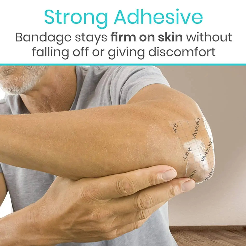 Transparent Adhesive Bandages Vive Care SupplyingSeniors.com