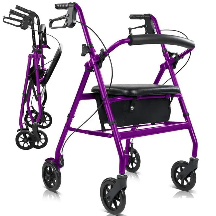 Open Box Lightweight Rollator - SupplyingSeniors.com