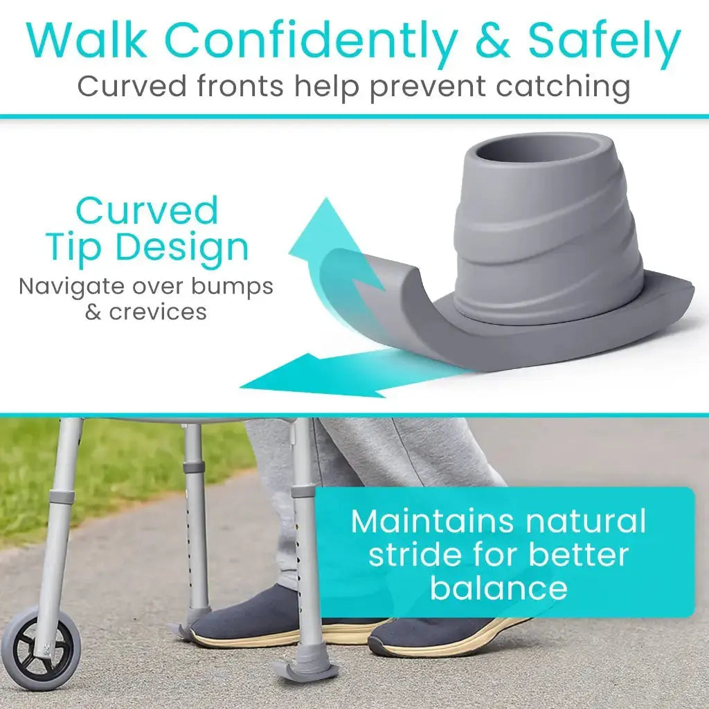 Walker Ski Glides Heavy Duty Supplying Seniors