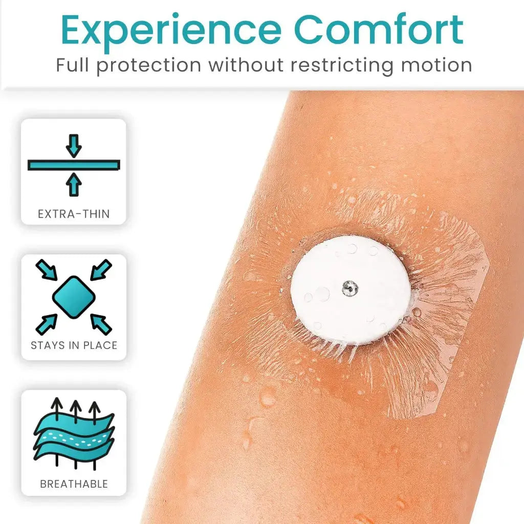 Waterproof Shower Protector Patch Vive Care Supplying Seniors