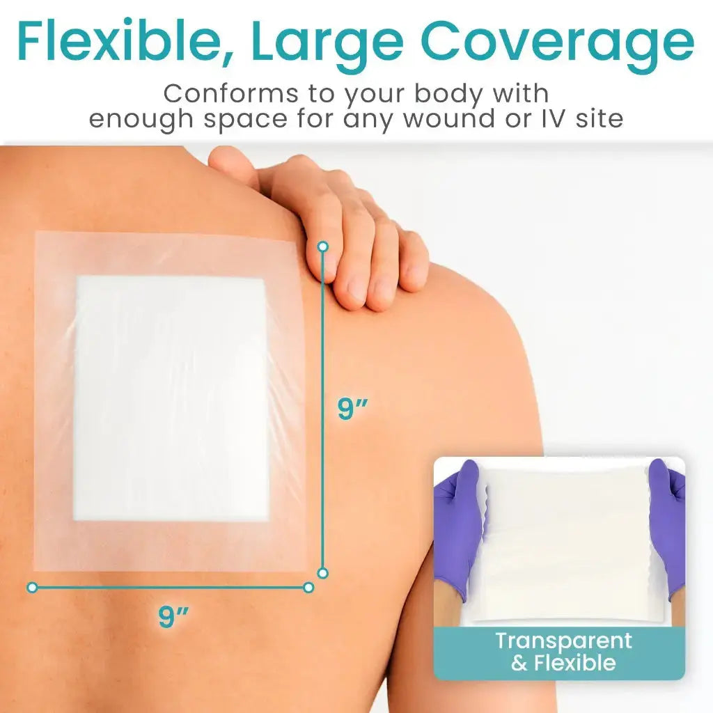 Waterproof Shower Protector Patch Vive Care Supplying Seniors