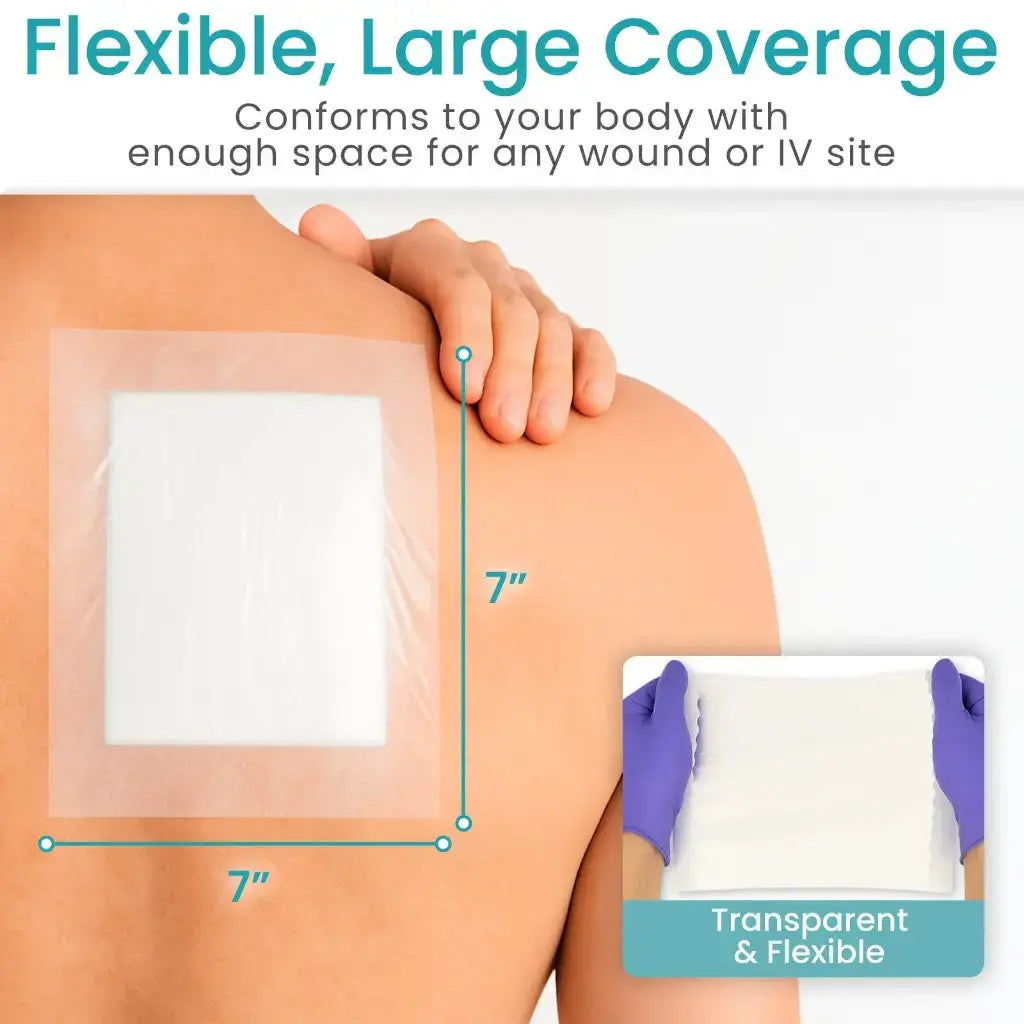 Waterproof Shower Protector Patch Vive Care Supplying Seniors