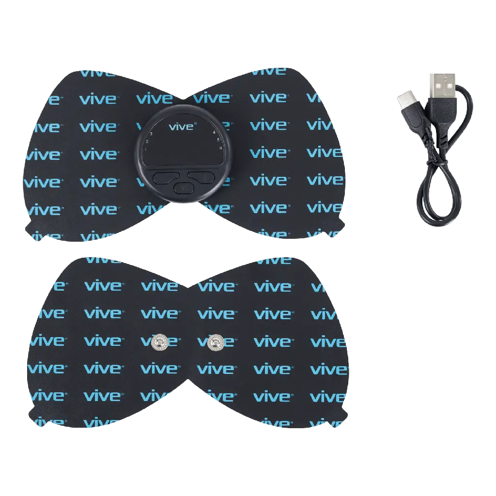 Wireless TENS and EMS Unit Replacement Pads Supplying Seniors