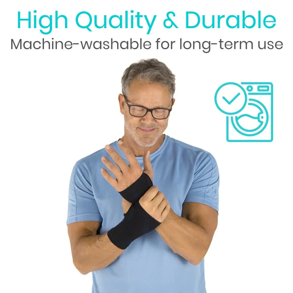 Wrist Compression Sleeve Black SupplyingSeniors.com