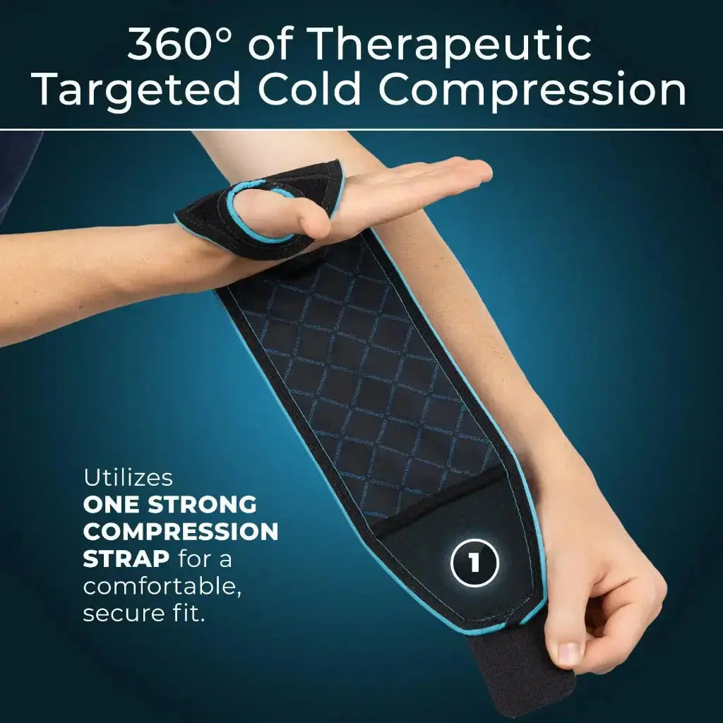 Wrist Ice Wrap Cryogrid Supplying Seniors